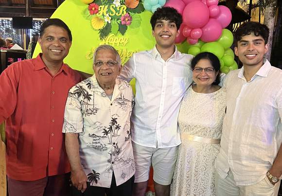 Dr. Dixit and Family