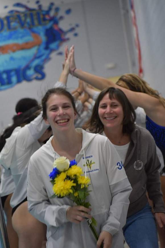 Maddie Julius and Dr. Gauthier (mom)